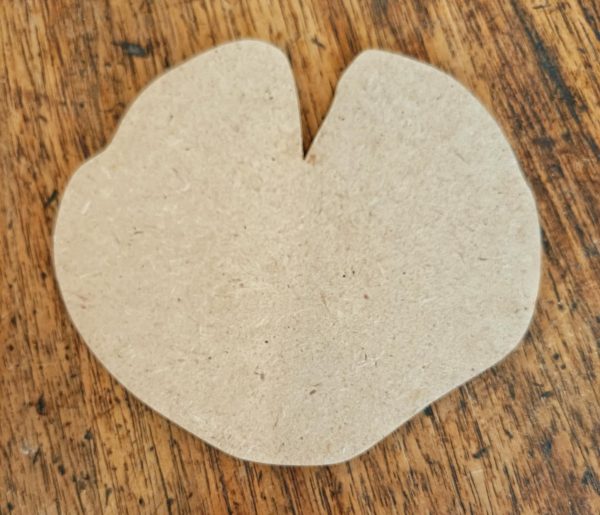 Support de loisir créatif – monde forêt - Feuille de lotus