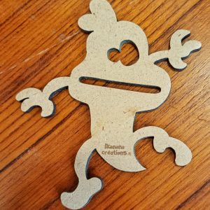 Support de loisir créatif – petis monstres – Veri le lezard