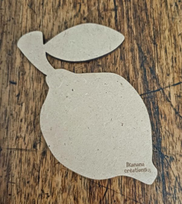 Support de loisir créatif – fruits et légumes - Citron