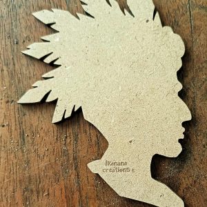 Support de loisir créatif – monde Maya – Portrait homme maya