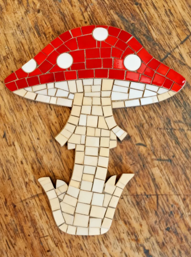 Support de loisir créatif – monde forêt - Amanite – Image 3