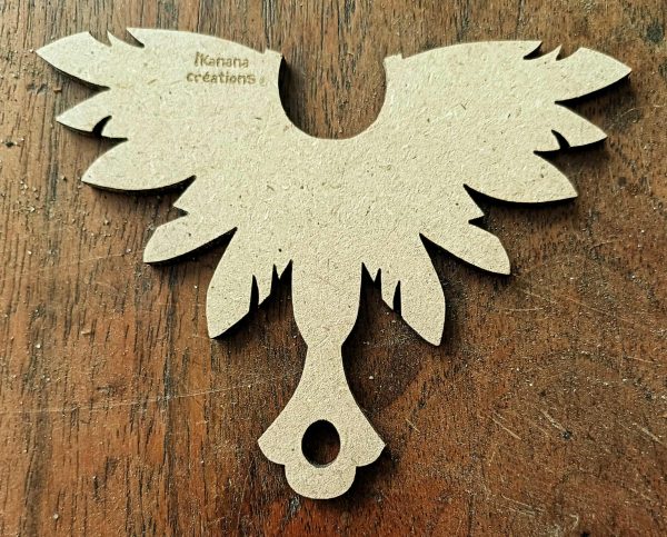 Support de loisir créatif – monde Maya - Collier de plumes