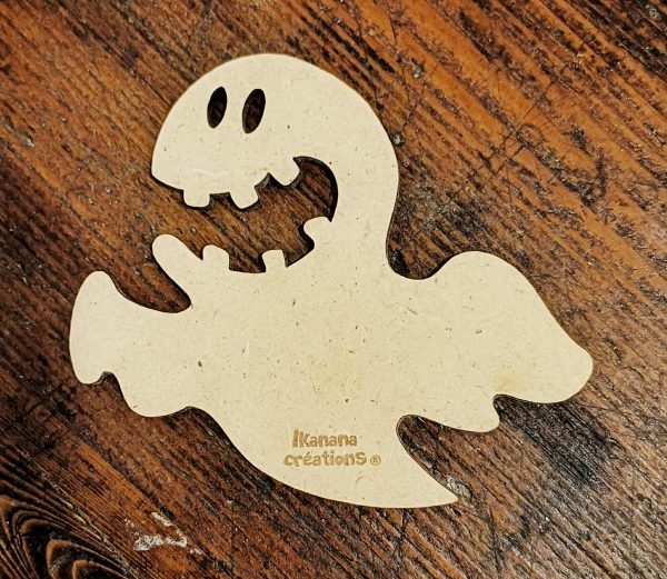 Support de loisir créatif – halloween - Fantome souriant