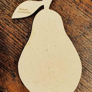 Support de loisir créatif – fruits et légumes – Poire