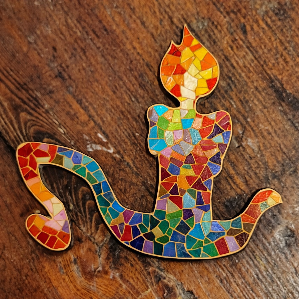 Support de loisir créatif – halloween - Porte-bougie – Image 3