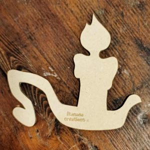 Support de loisir créatif – halloween – Porte-bougie
