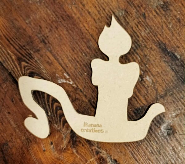 Support de loisir créatif – halloween - Porte-bougie