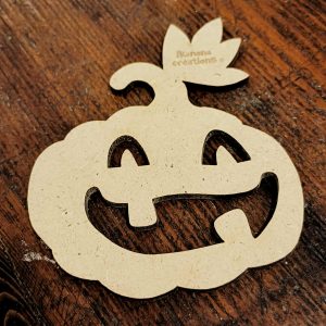 Support de loisir créatif – halloween – Citrouille heureuse