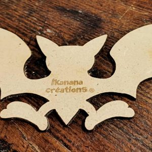 Support de loisir créatif – halloween – Chauves-souris