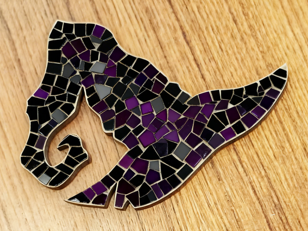 Support de loisir créatif – halloween - Chapeau de sorcière – Image 3