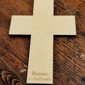 Support de loisir créatif – croix – Latine