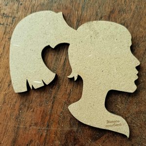 Support de loisir créatif – monde Maya – Portrait femme maya