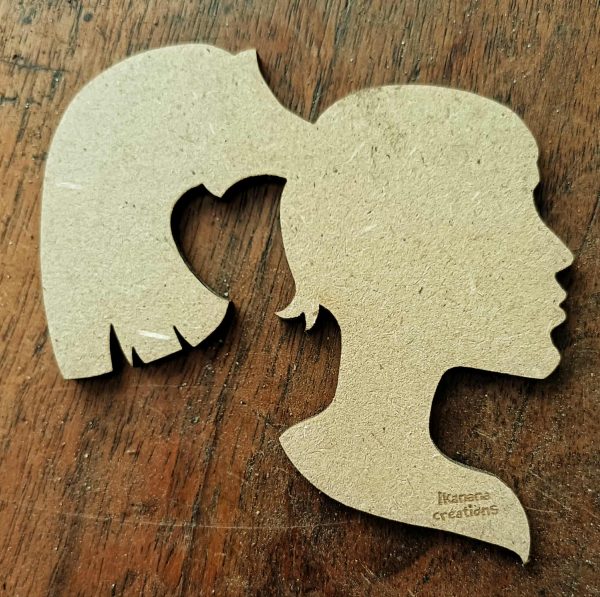Support de loisir créatif – monde Maya - Portrait femme maya