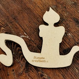 Support de loisir créatif – halloween – Porte-bougie