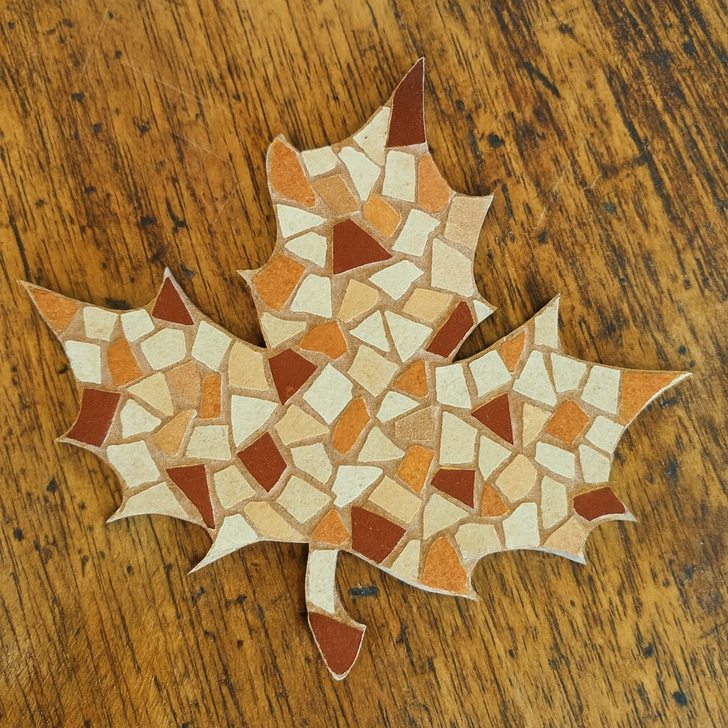 Support de loisir créatif – monde forêt - Feuille d'érable – Image 3