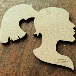 Support de loisir créatif – monde Maya – Portrait femme maya