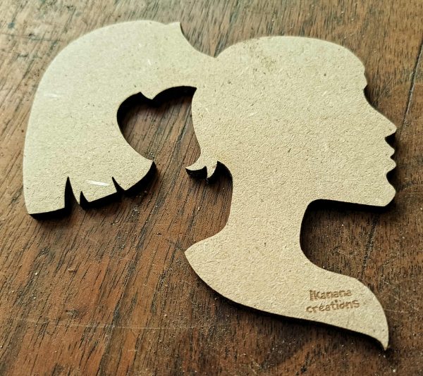 Support de loisir créatif – monde Maya - Portrait femme maya – Image 2