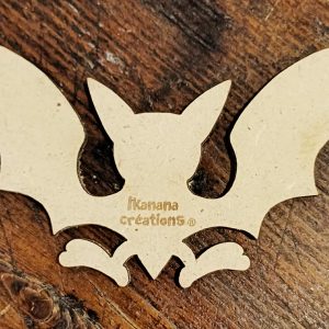 Support de loisir créatif – halloween – Chauves-souris