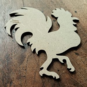 Support de loisir créatif – animaux – Coq