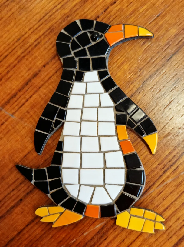 Support de loisir créatif – animaux - Pingouin – Image 3