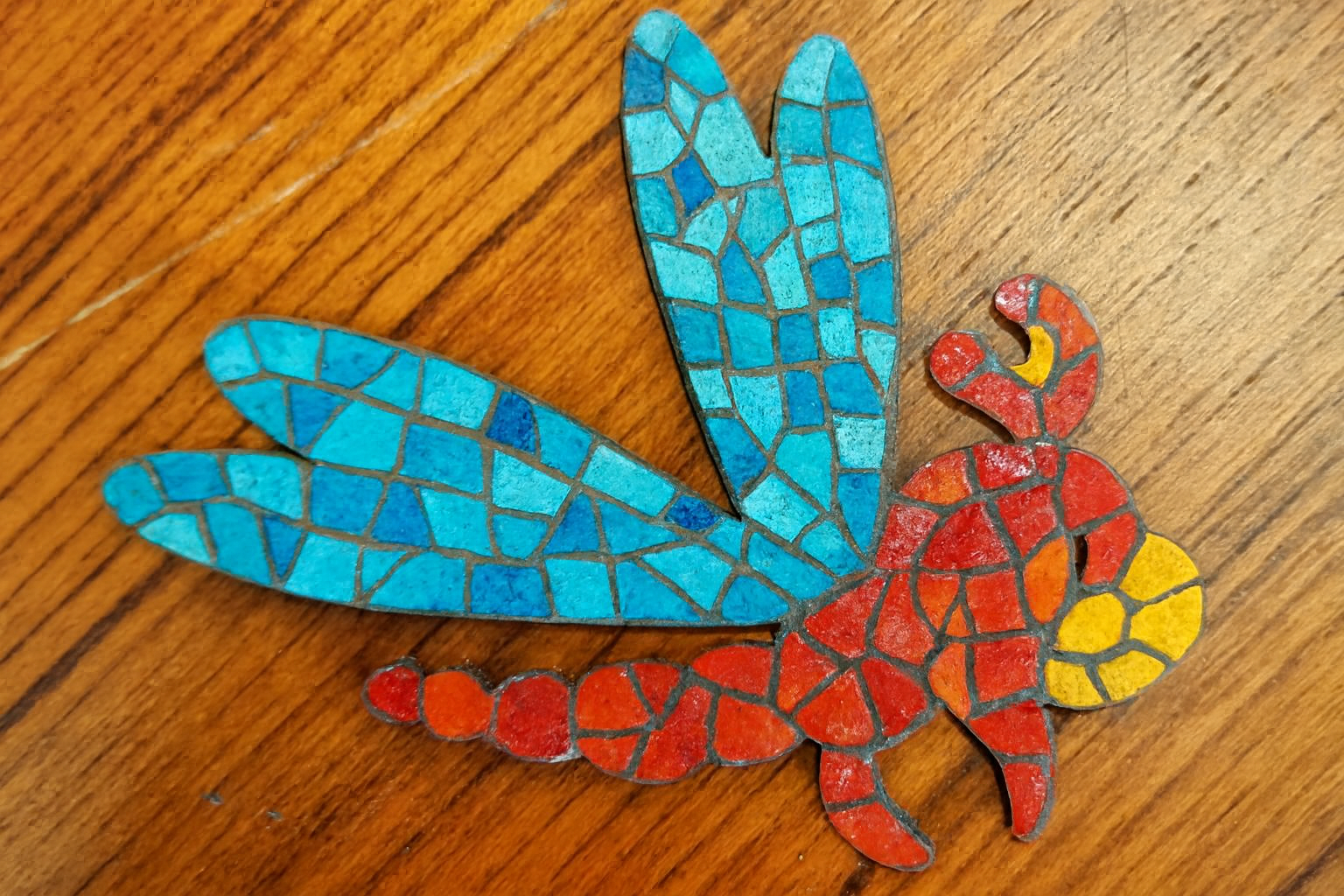 Support de loisir créatif – animaux - Libellule – Image 3