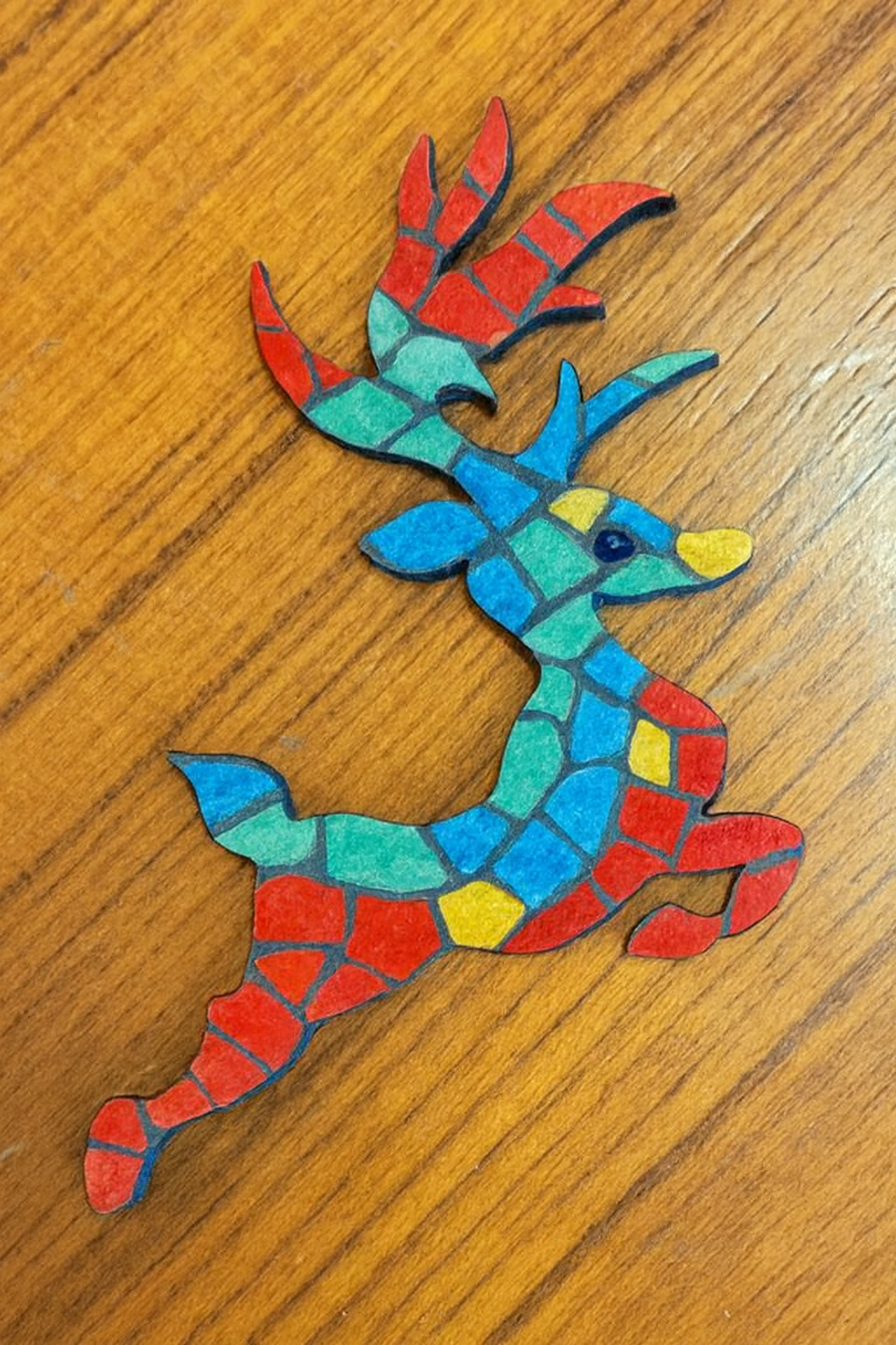 Support de loisir créatif – animaux - Cerf – Image 3