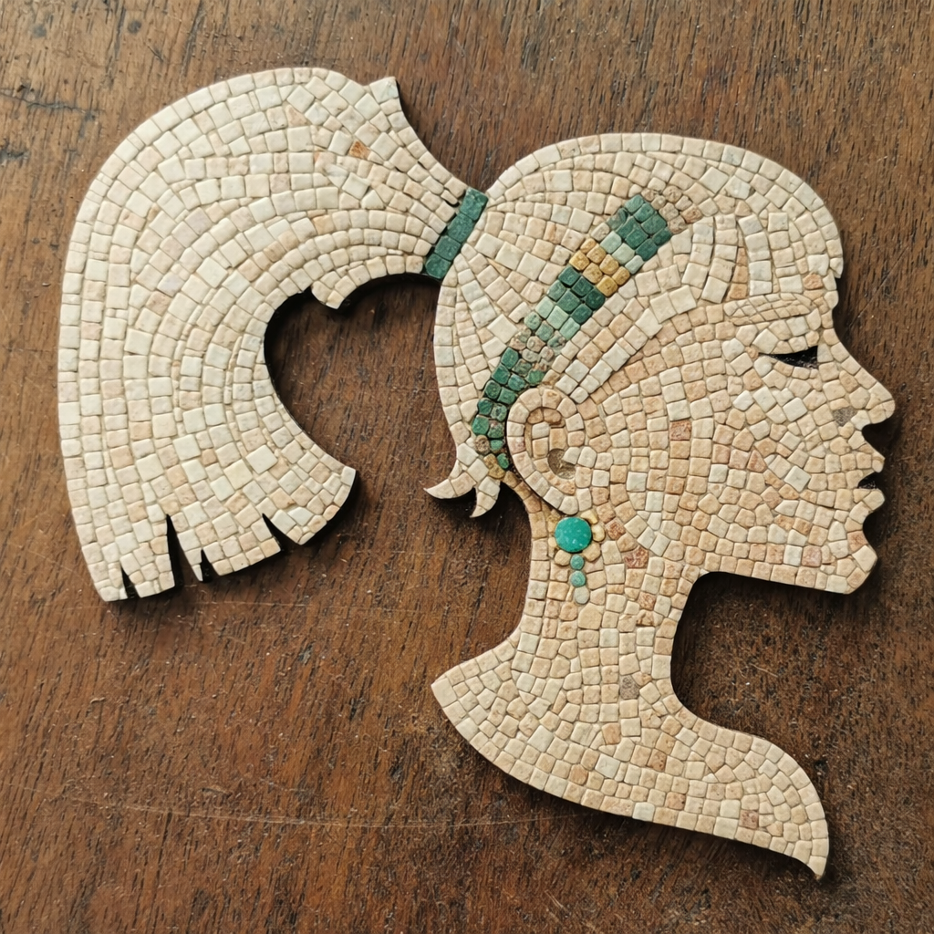 Support de loisir créatif – monde Maya - Portrait femme maya – Image 3