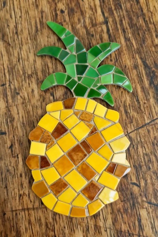 Support de loisir créatif – fruits et légumes - Ananas – Image 3