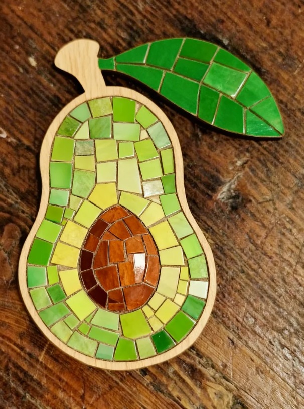 Support de loisir créatif – fruits et légumes - Avocat – Image 3