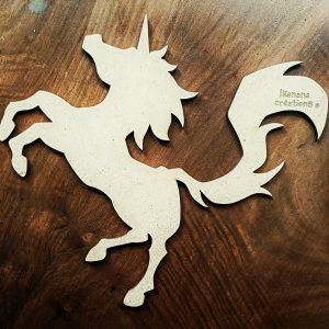 Support de loisir créatif – fantasia – Licorne