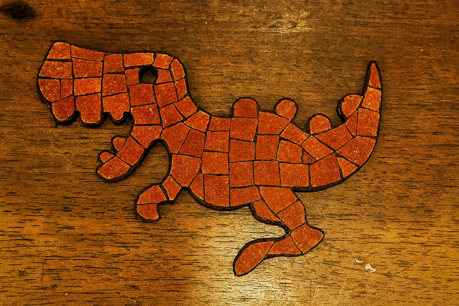 Support de loisir créatif – petit dinosaure - Tyrannosaurus – Image 3