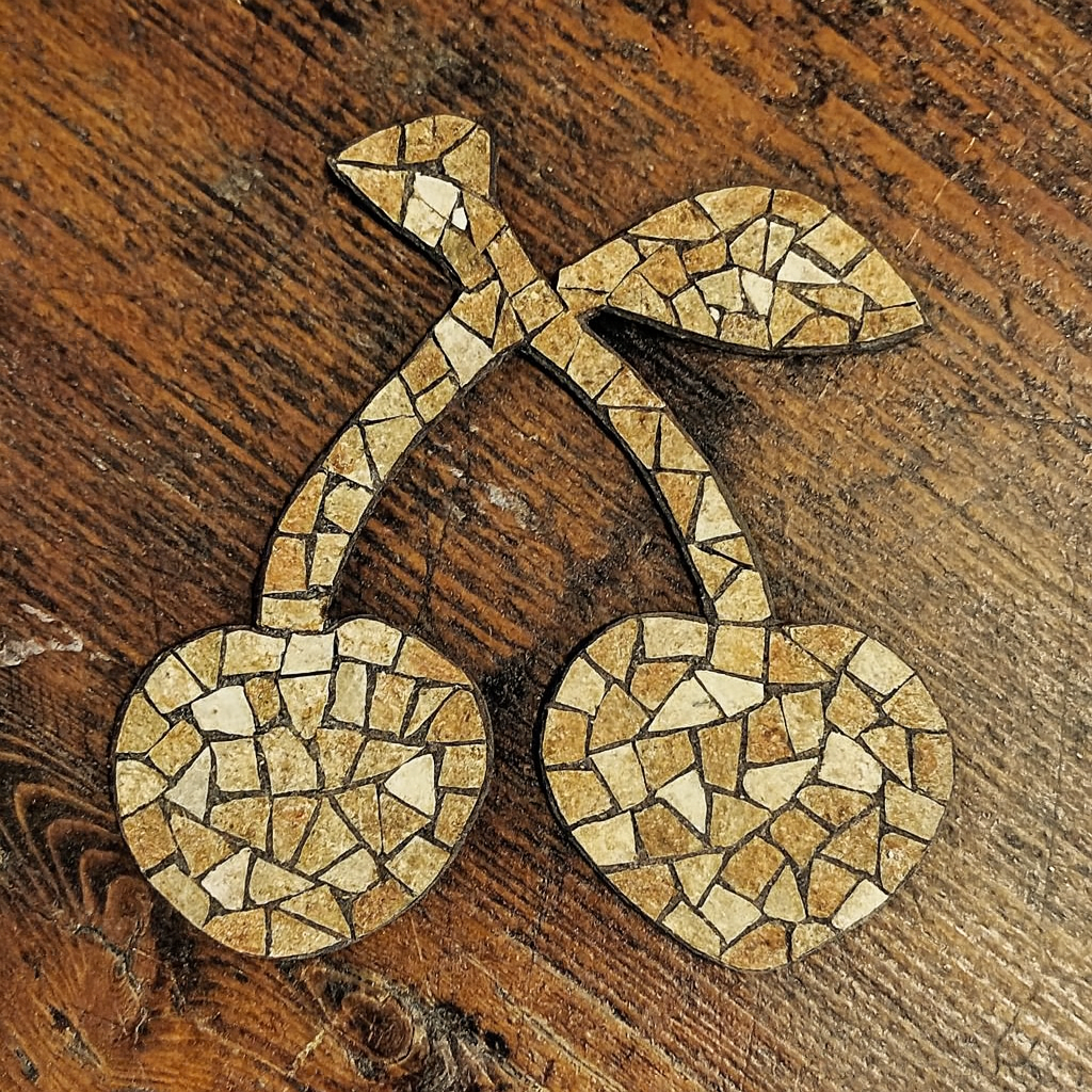 Support de loisir créatif – fruits et légumes - Cerise – Image 3