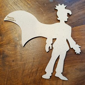 Support de loisir créatif – fantasia – Prince