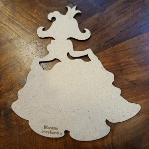 Support de loisir créatif – fantasia – Princesse