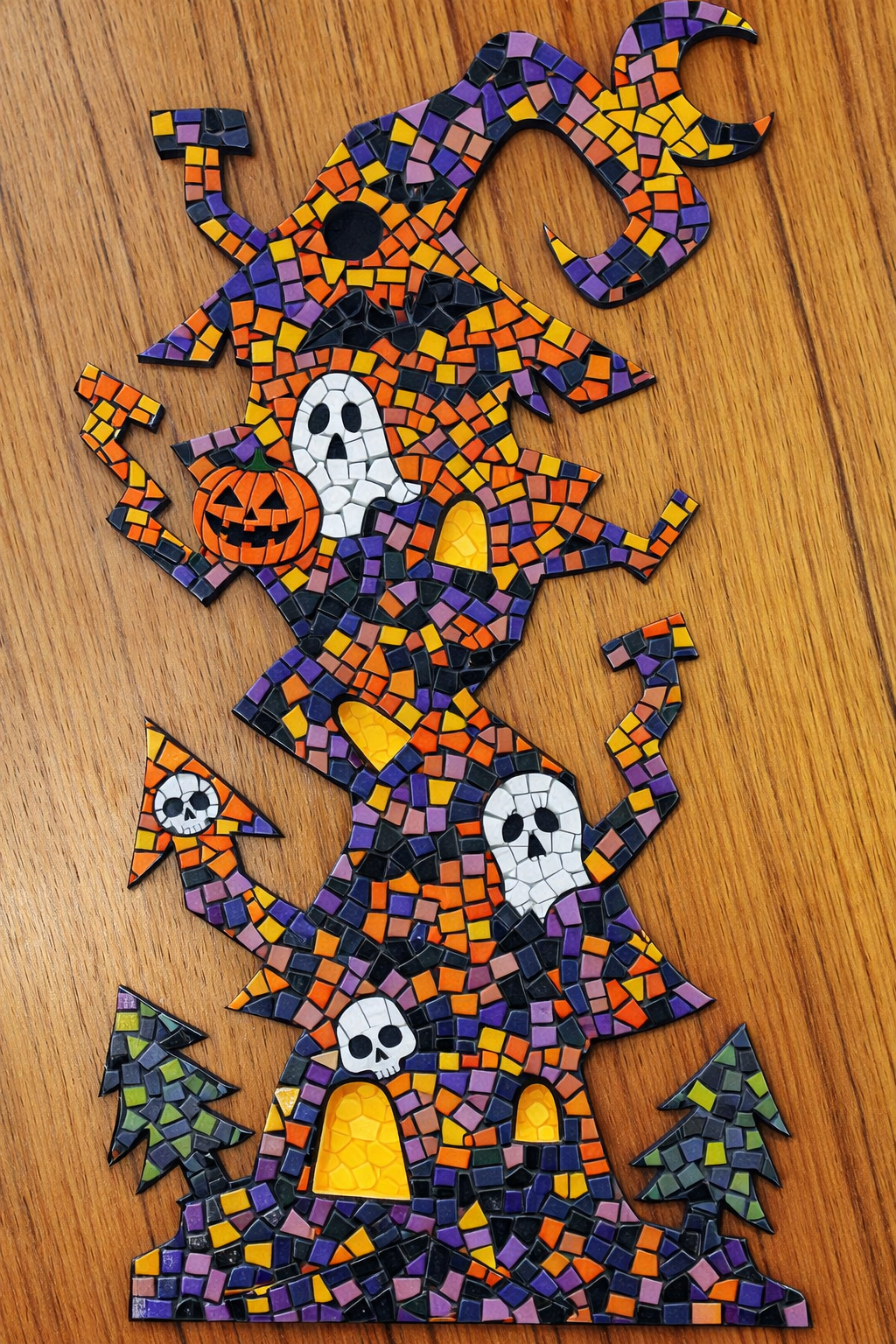 Support de loisir créatif – halloween - Tour de la sorcière – Image 4