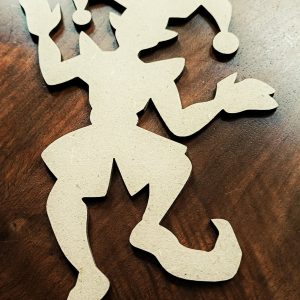 Support de loisir créatif – fantasia – Bouffon