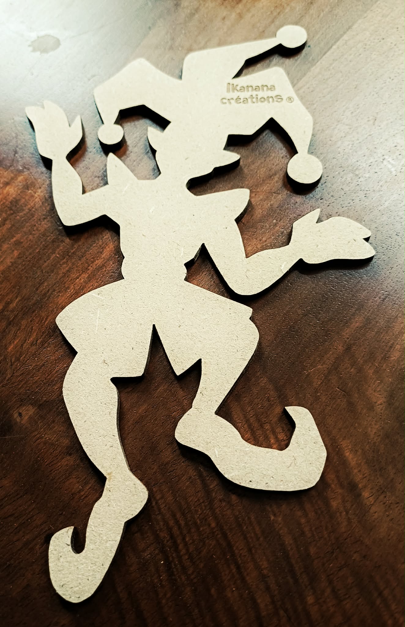 Support de loisir créatif – fantasia - Bouffon – Image 2