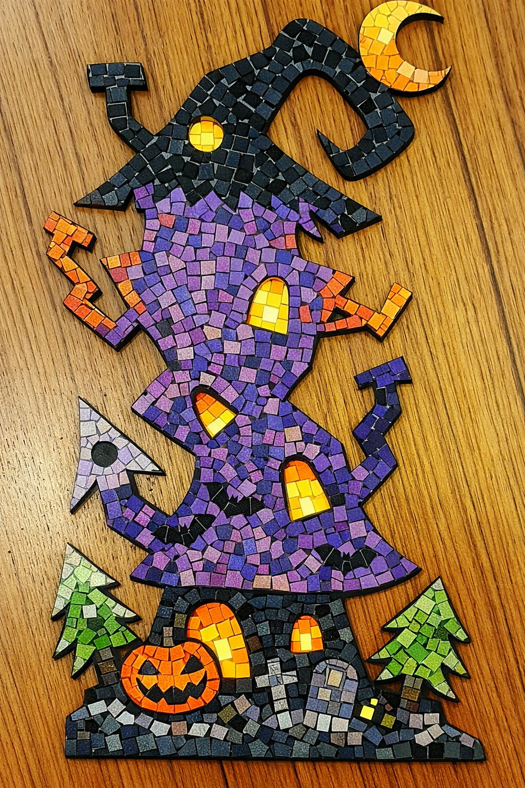 Support de loisir créatif – halloween - Tour de la sorcière – Image 3