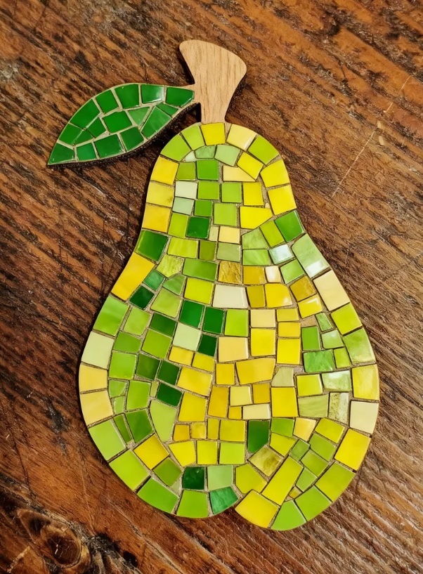 Support de loisir créatif – fruits et légumes - Poire – Image 3