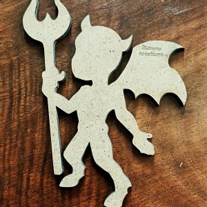 Support de loisir créatif – fantasia – Petit diable