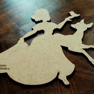 Support de loisir créatif – fantasia – Blanche-Neige