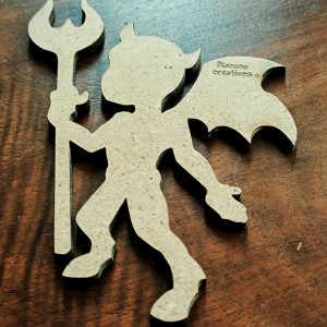 Support de loisir créatif – fantasia – Petit diable
