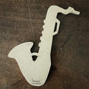 Support de loisir créatif – vintage – Saxophone