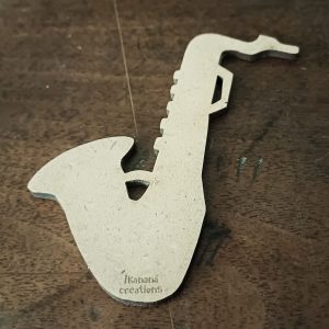 Support de loisir créatif – vintage – Saxophone