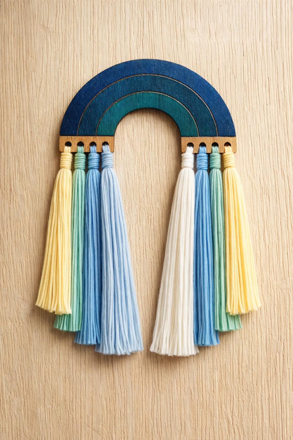 Suspension arc-en-ciel 15 cm pour macramé – Image 5