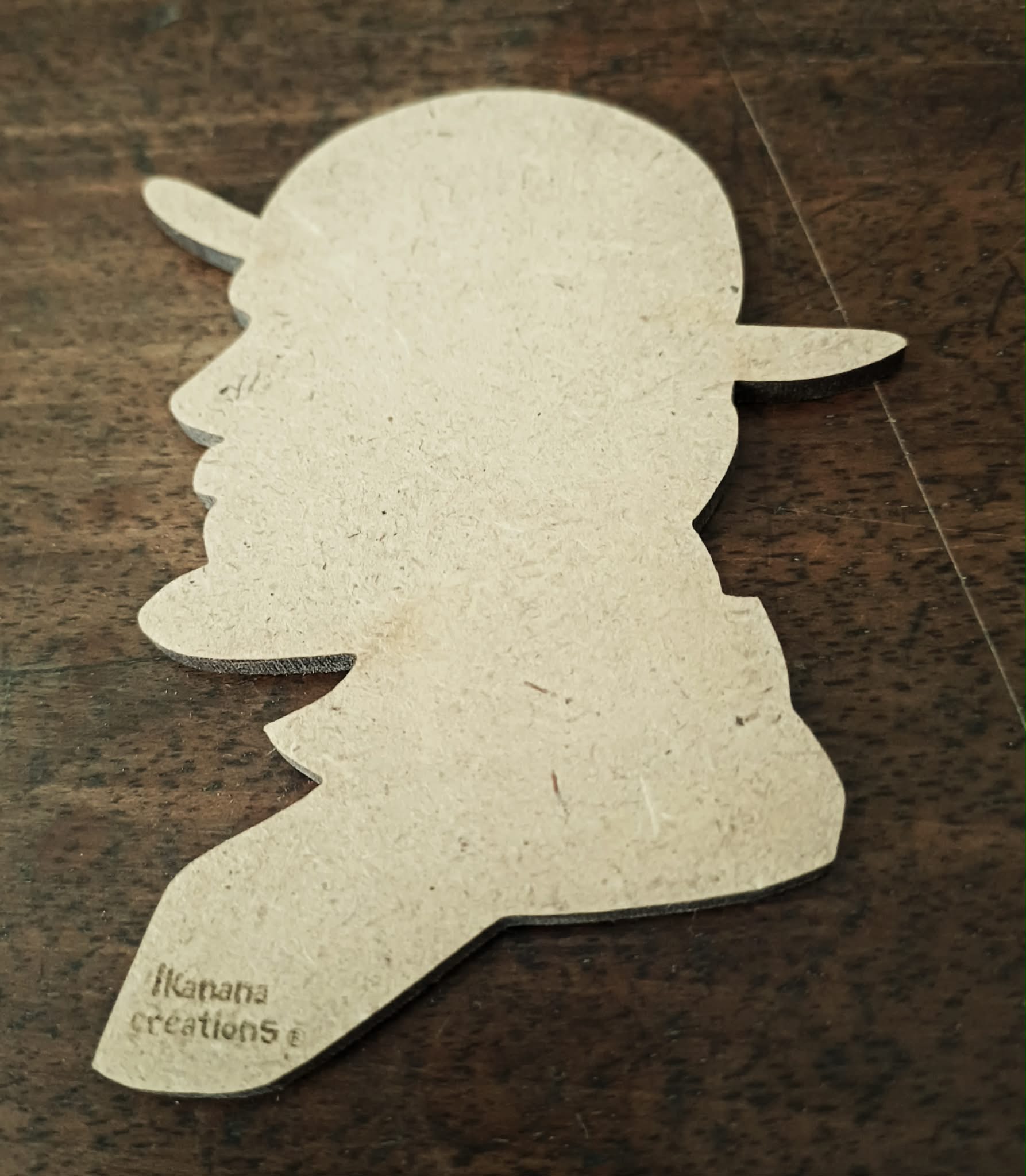 Support de loisir créatif – vintage - Portrait de Docteur Watson – Image 2