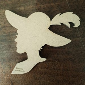 Support de loisir créatif – vintage – Portrait de femme