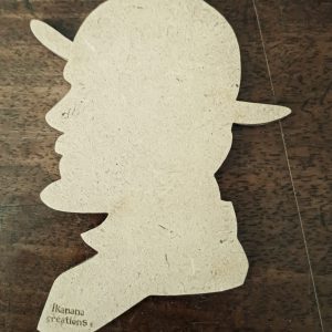 Support de loisir créatif – vintage - Portrait de Docteur Watson