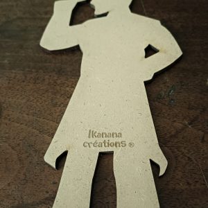 Support de loisir créatif – vintage – Homme vintage