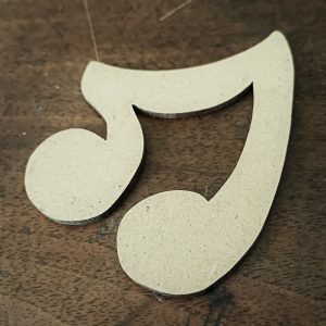 Support de loisir créatif – vintage – Double-croche